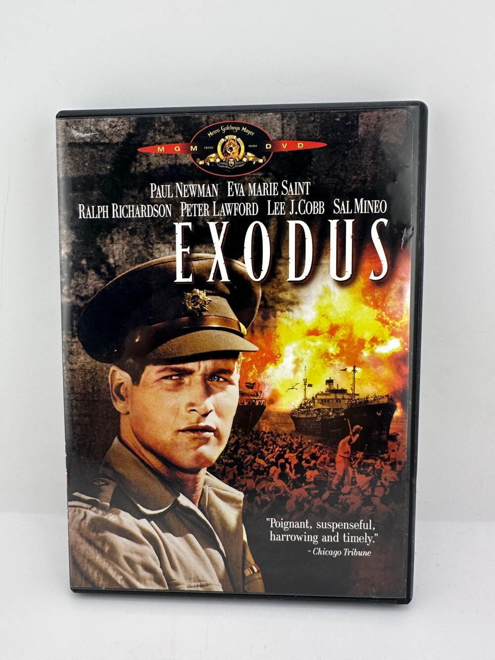 Exodus DVD 1960 Paul Newman Eva Marie Saint MGM Widescreen Otto Preminger